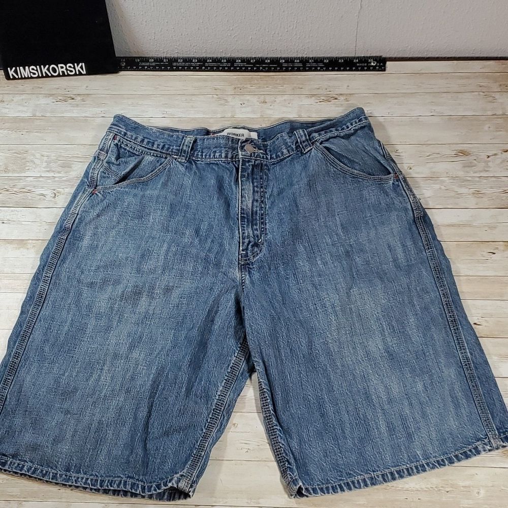 Levi's Vintage Men's Worker Skate Street Wear Jean Shorts Jorts Size 36 Oct 03